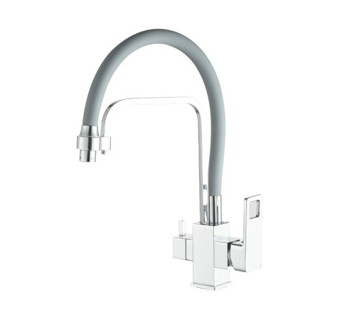 Смеситель для кухни Haiba HB76615, хром