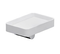 Мыльница Webert Living LV500101015, хром