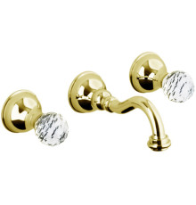 Смеситель для раковины Webert Karenina KA750404010, золото