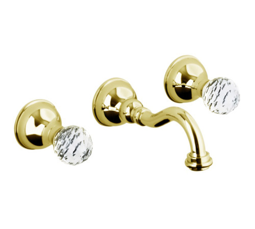 Смеситель для раковины Webert Karenina KA750404010, золото
