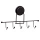 Крючок для ванной FIXSEN MAGIC BLACK FX-45005-5, черный