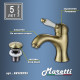 Смеситель для раковины Maretti Аворио AV32RF53, бронза