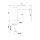 Смеситель для раковины Webert Pegaso PE830102740SSE, белый