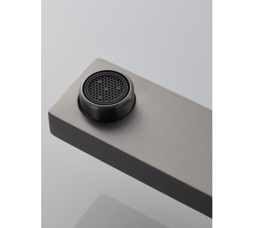 Смеситель для ванны Rose R2802T, оружейная сталь
