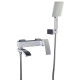 Смеситель для ванны GAPPO G3207-8, белый