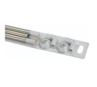 Карниз угловой для ванной  Savol S-09090S, хром