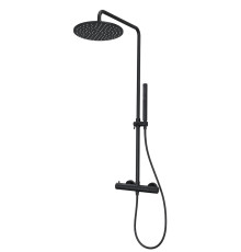 Душевая система термостатическая Fiore KEVON BLACK MATT 44NN0932, черный