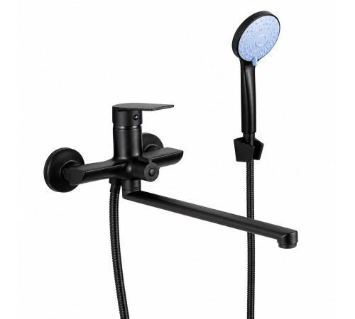 Смеситель для ванны FRUD R22158-6, черный