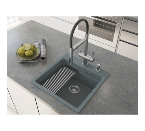 Кухонная мойка Grandex Aqua Comfort 500402, серый