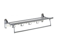 Полка для полотенец Savol S-009099, хром