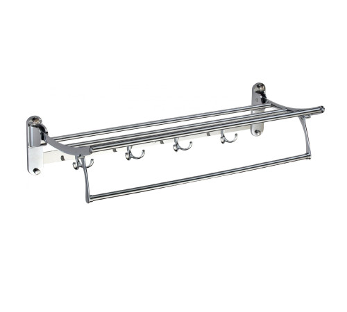 Полка для полотенец Savol S-009099, хром