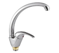 Смеситель для кухни Cron CN4129-2, хром