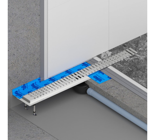 Душевой лоток TIMO Drain System DS230109/00, хром