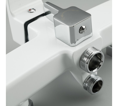 Смеситель для ванны FRUD R22153, белый