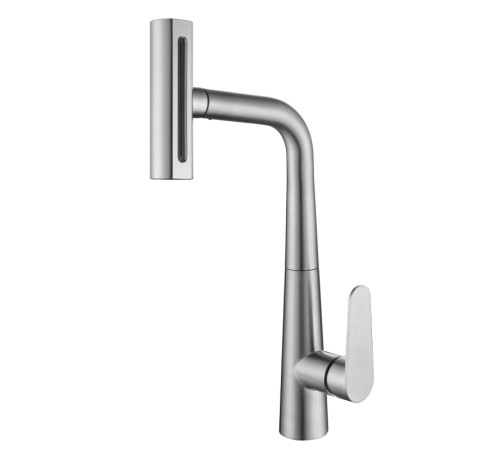 Смеситель для кухни Fmark FS8277L, сатин