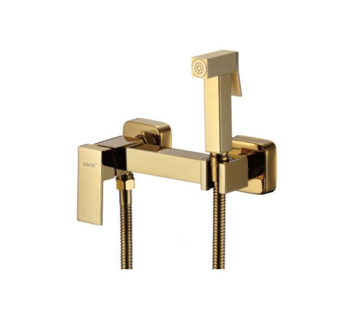 Гигиенический душ со смесителем Savol S-FXQ005B, золото