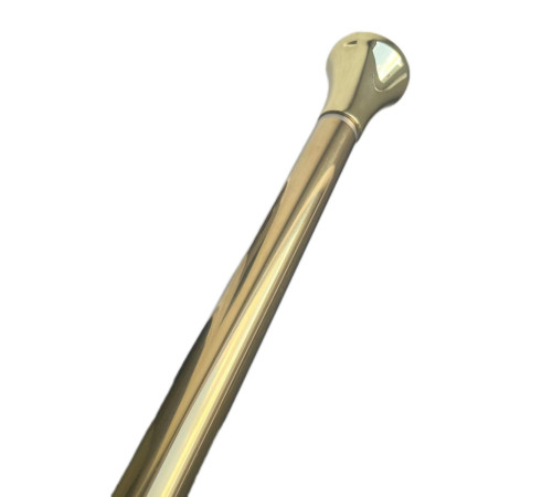 Карниз телескопический для ванной Savol SK-1630B, золото