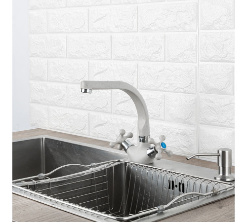 Смеситель для кухни FRAP F5408-10, светло-бежевый