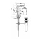 Смеситель для биде Bravat Phillis F356101C-ENG, хром
