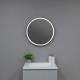 Зеркало Silver Mirrors Делуна/Deluna D700 TX (алюм. профиль, цвет черный, бесконтактный сенсор)