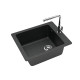 Кухонная мойка Maretti Китчен MR425-BL, черный