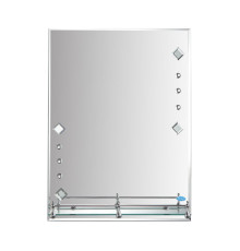 Зеркало с полочкой Frap F692, 600х450