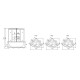 Душевая кабина (душевой бокс) Timo Comfort Clean Glass T-8835C, 135x135x220