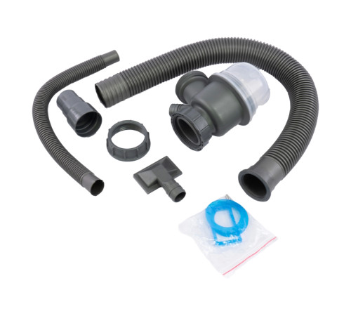 Сифон для кухонной мойки Fmark F-SL-L1166, матовое золото