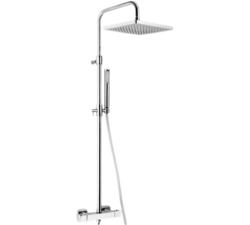 Душевая система с термостатом Webert Azeta New AA980507015PVC, хром