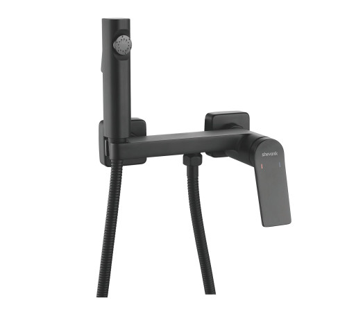 Гигиенический душ со смесителем Shevanik S4105H-1, черный