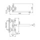 Смеситель для ванны FRAP F2225, хром