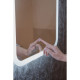 Зеркало Silver Mirrors "Стив - Л/Stiv - Lite" 600х800 (Сенсорный выключатель, гор/вер крепление)
