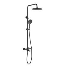 Душевая система Rose R3936H, черный