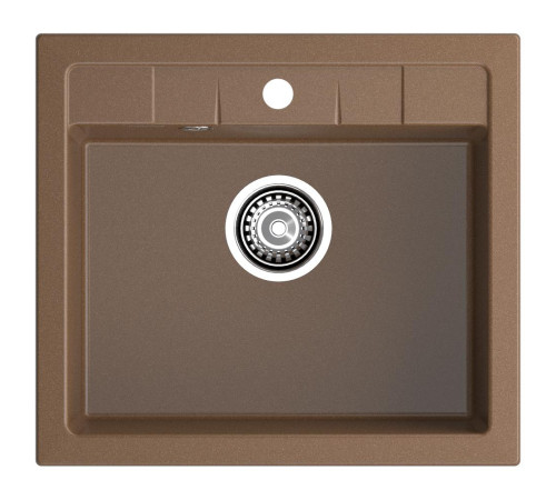 Кухонная мойка GranFest QUADRO 561, терракот