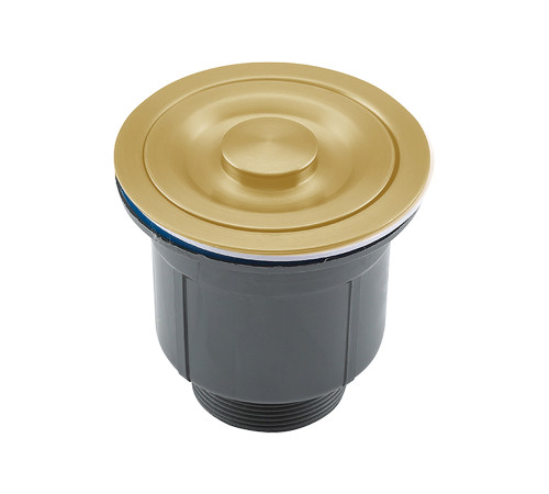 Кухонная мойка с коландером GAPPO GS5050-3, золотой сатин