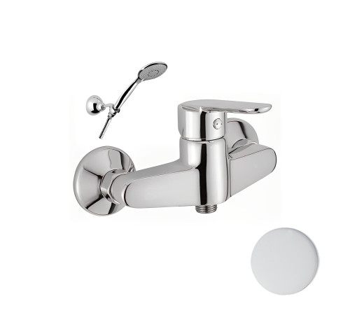 Смеситель для душа Webert Sax Evolution SE870101740, белый