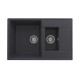 Кухонная мойка Ulgran Quartz Prima 780 1,5K-08, космос