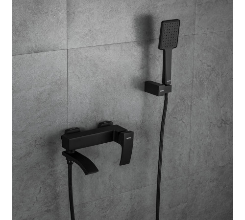Смеситель для ванны GAPPO G3207-6, черный