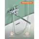 Смеситель для ванны Prohanss P66.22, хром