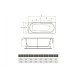 Ванна акриловая Relisan EcoPlus ПРАГА Гл000015195, 170x70