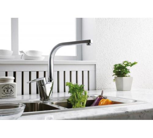 Смеситель для кухни Bravat Line F75299C-2, хром