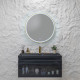 Зеркало Silver Mirrors Делуна/Deluna D800 2.2 (TX ,алюм. профиль, цвет золото, подогрев, сенсорный выключатель)