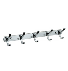 Планка с крючками Savol S-004255, хром