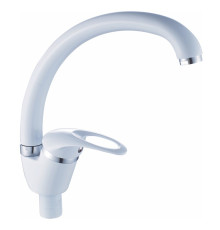 Смеситель для кухни Cron CN4103-8, белый