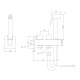 Гигиенический душ со смесителем Savol S-FXQ011C, матовое золото