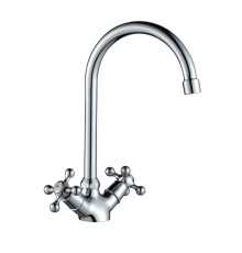 Смеситель для кухни WesnaArt RASSVET RAS02-110, хром