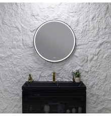Зеркало Silver Mirrors Делуна/Deluna D700 2.2 (TX, алюм. профиль, цвет черный,подогрев, сенсорный выключатель)