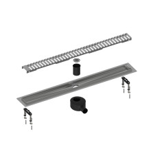 Душевой лоток TIMO Drain System DS230107/01, сатин