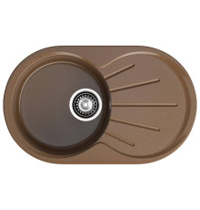 Кухонная мойка GranFest RONDO 750L, терракот