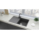 Кухонная мойка Ulgran Quartz Prima 850-09, мокрый асфальт